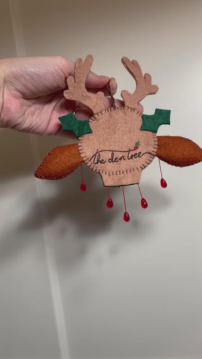 the floating head of blitzen