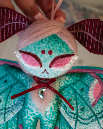 rococo eyes of the moon moth