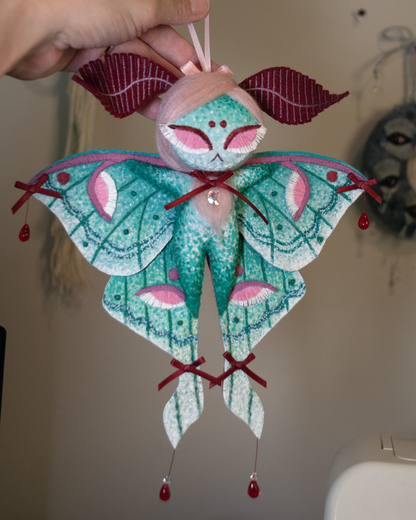 rococo eyes of the moon moth